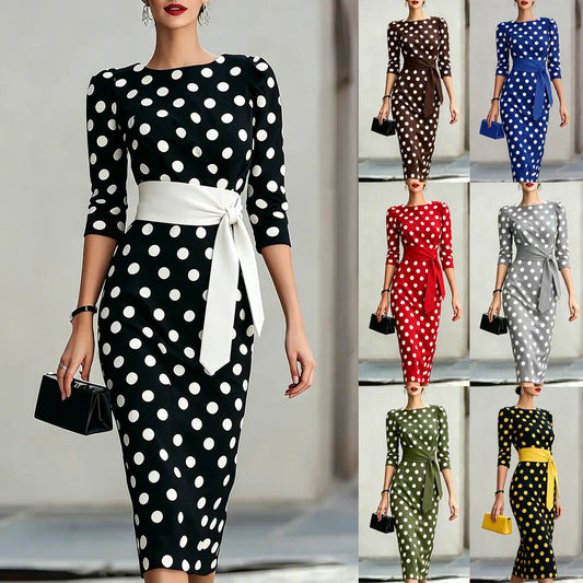 Neck Pencil Bodycon Formal Work Office Party Dres